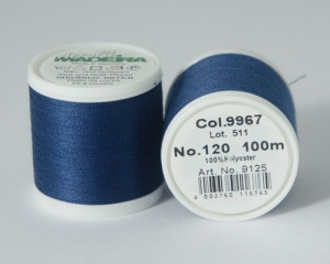 Нитки Madeira Aerofil 120/100м №9967 джинсовый