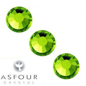 Asfour стразы 16/227 салатовый