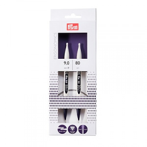 Спицы Ergonomics "Prym" 215812 круговые 80см 9,0мм