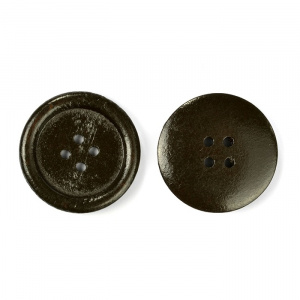 Пуговицы деревянные TBY.BT.WD 243 48L/32мм коричневый