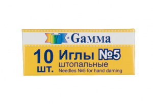 Иглы д/штопки "Gamma" NIR-19 №5