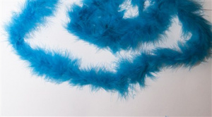 Боа-пух 16гр дл.1,8м бирюзовый