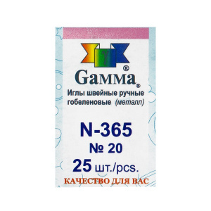 Иглы гобеленовые "Gamma" №20-365 25игл