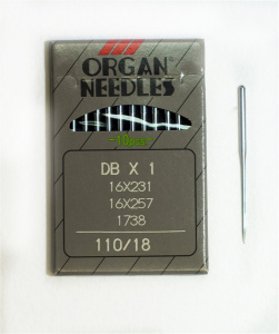 Иглы "ORGAN" DBx1 22класс №110 Япония для ПШМ