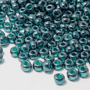 Бисер PRECIOSA цв.66100-2/331-19001 50±5гр т.бирюза