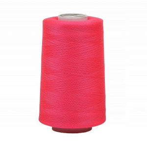 Нитки MB 40/2 5000 ярд №713 яр.розовый неон