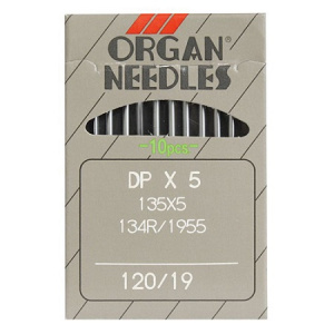 Иглы "ORGAN" DPx5 1022кл №120 Япония для ПШМ