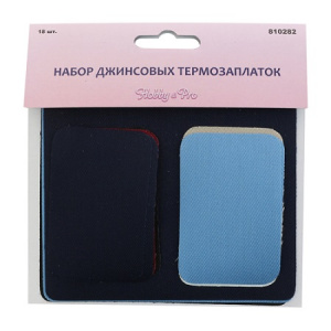 Набор джинсовых термозаплаток #810282 18шт