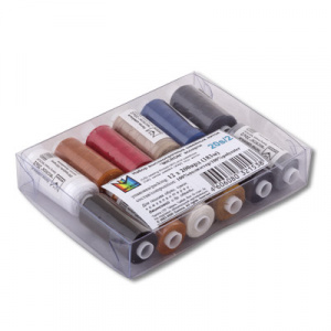 Нитки Micron 20/2 183м ассорти №1