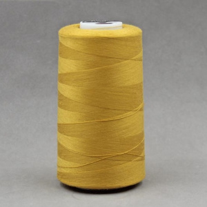 Нитки RealTex 40/2 5000 ярд №137 горчица