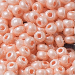 Бисер PRECIOSA цв.46389/331-19001 20гр персиковый жемчужный