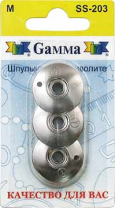 Шпулька д/фриволите "Gamma" SS-203 3шт