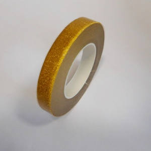 Тейп лента 27,3м золото