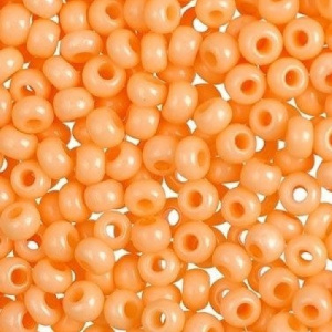 Бисер PRECIOSA цв.03184/331-19001 20гр св.оранжевый мелованный 