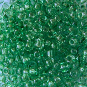 Бисер PRECIOSA цв.01162/331-19001 20гр зеленый прозрачный