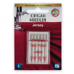 Иглы "Organ" джерси №70-100 (5игл) для БШМ