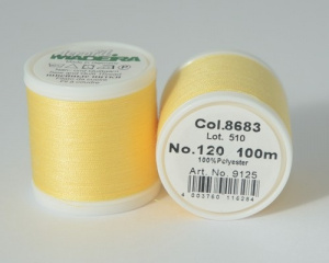Нитки Madeira Aerofil 120/100м №8683 желтый