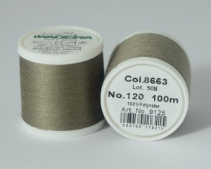 Нитки Madeira Aerofil 120/100м №8663 св.хаки