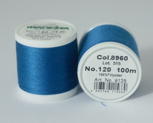 Нитки Madeira Aerofil 120/100м №8960 синий