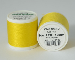Нитки Madeira Aerofil 120/100м №9980 желтый