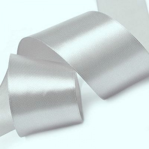 Лента атласная 50мм №3143/R093 св.серо-голубой  27±3м