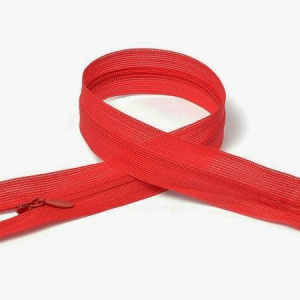 Молнии потайные 50см №157/015ДС алый