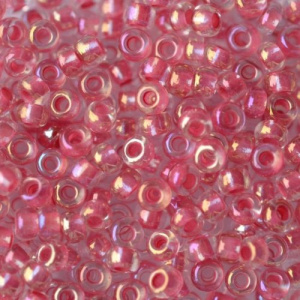 Бисер PRECIOSA цв.58598/331-19001 20гр т.розовый прозрачный с цв.центром