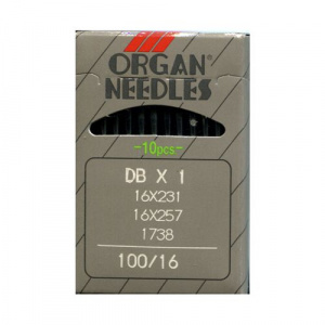 Иглы "ORGAN" DBx1 22класс №100 Япония для ПШМ