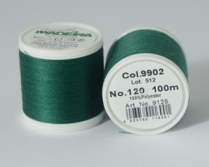 Нитки Madeira Aerofil 120/100м №9902 зеленый