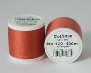 Нитки Madeira Aerofil 120/100м №9998 св.терракотовый